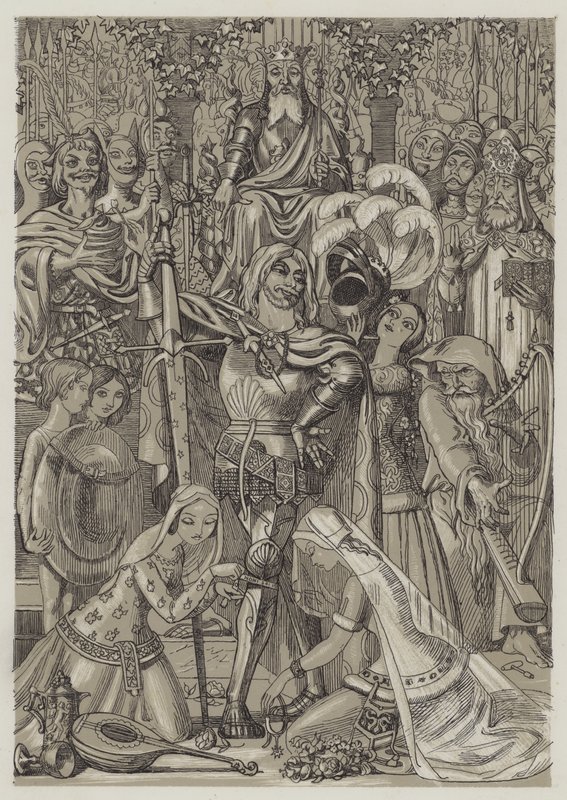 Primer Caballero de la Jarretera de Richard Doyle