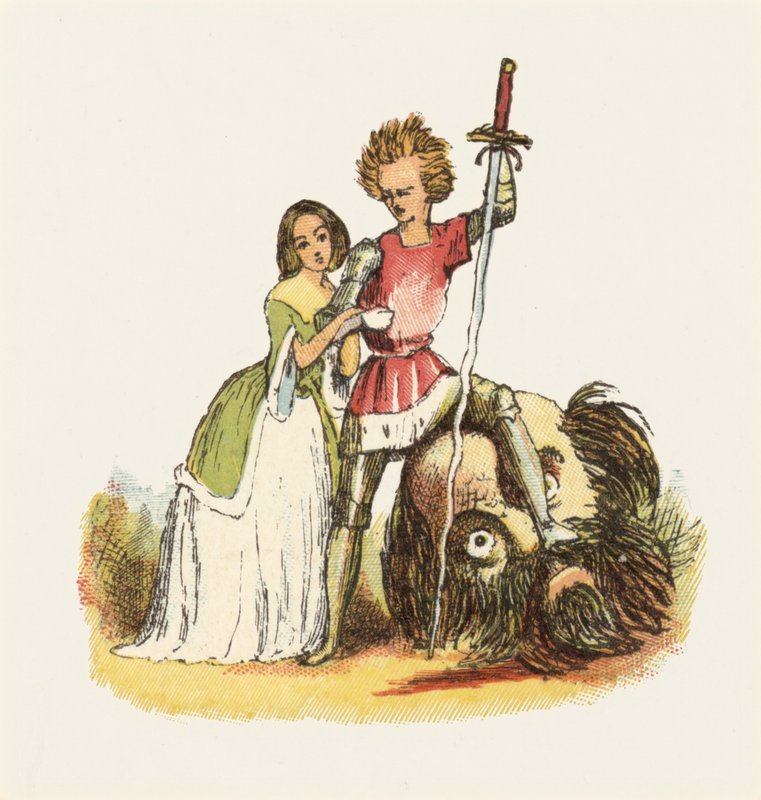 Illustration für Jack der Riesentöter von Richard Doyle