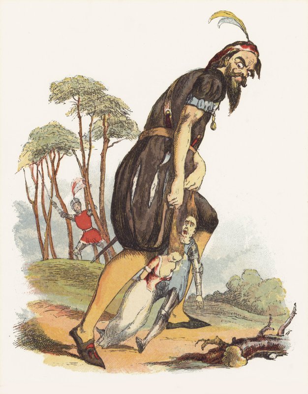 Illustration für Jack der Riesentöter von Richard Doyle