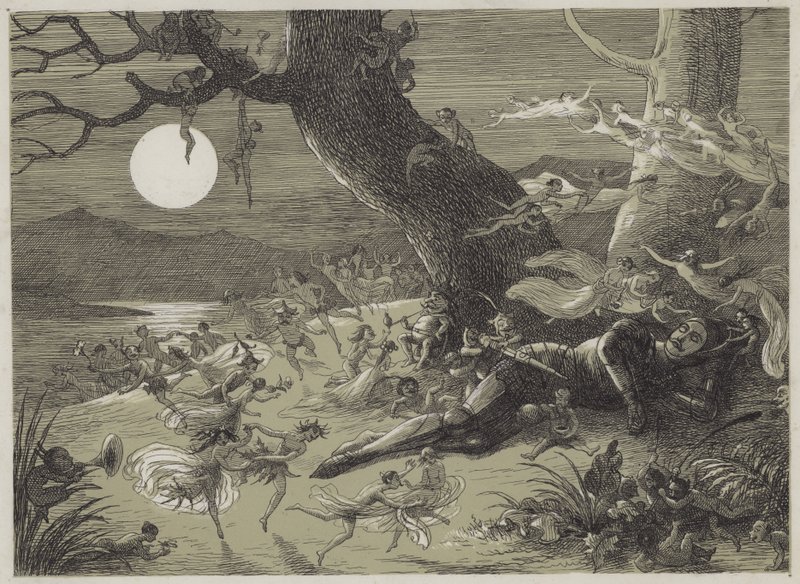 Sueño de una noche de verano de Richard Doyle