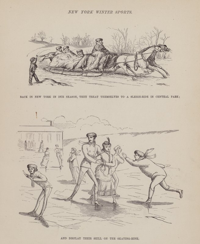 Página de El Tour Americano de los Sres. Brown, Jones y Robinson de Richard Doyle