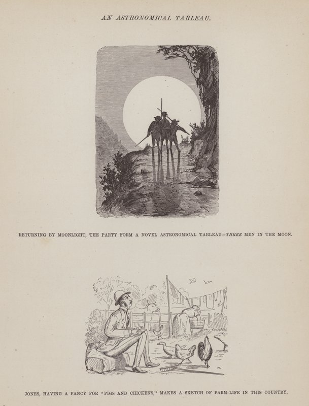 Página del Tour Americano de los Sres. Brown, Jones y Robinson de Richard Doyle