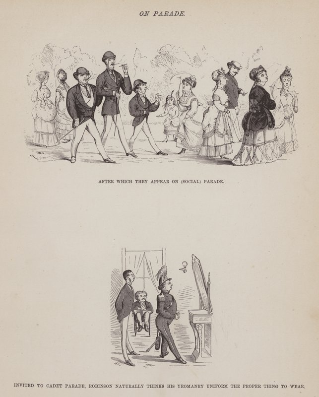 Página de El tour americano de los Sres. Brown, Jones y Robinson (grabado) de Richard Doyle