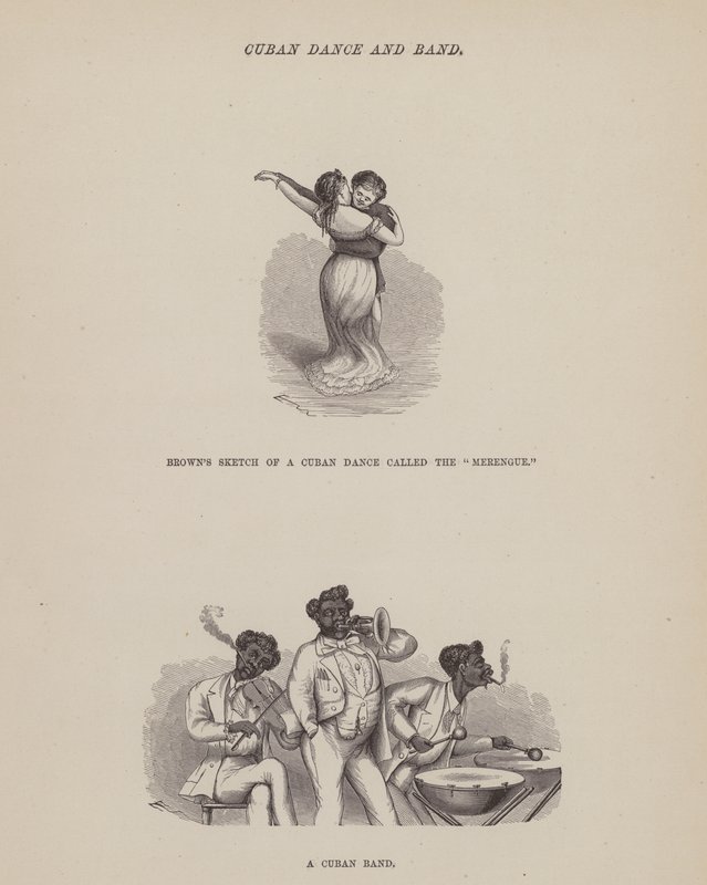 Página del Tour Americano de los Sres. Brown, Jones y Robinson (grabado) de Richard Doyle