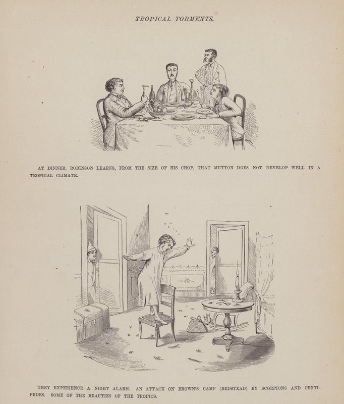 Página del Tour Americano de los Sres. Brown, Jones y Robinson (grabado) de Richard Doyle