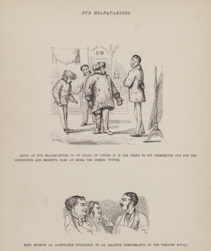 Página del Tour Americano de los Sres. Brown, Jones y Robinson de Richard Doyle