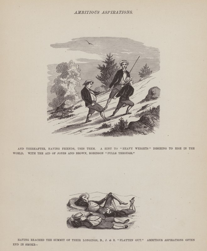 Página del Tour Americano de los Sres. Brown, Jones y Robinson de Richard Doyle