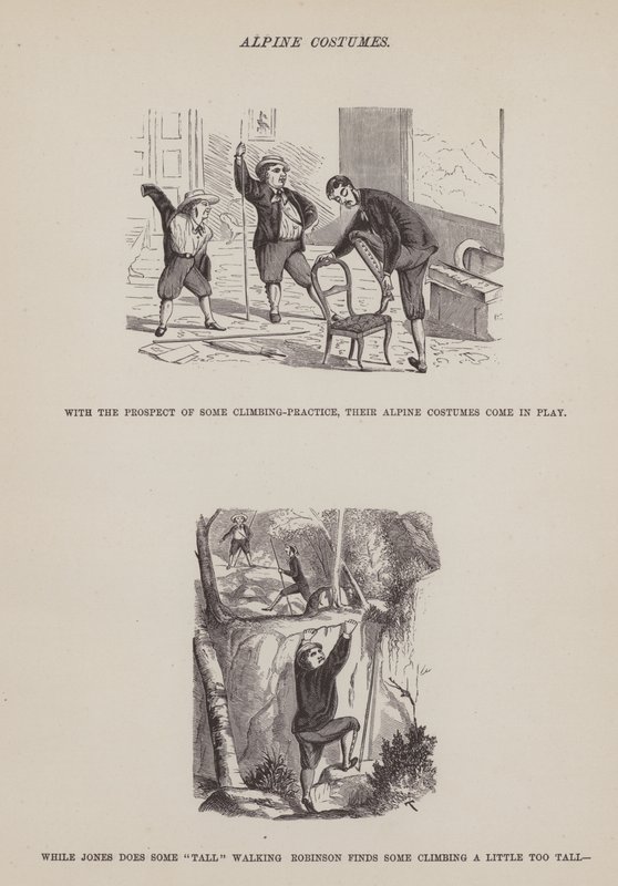 Página del Tour Americano de los Sres. Brown, Jones y Robinson de Richard Doyle