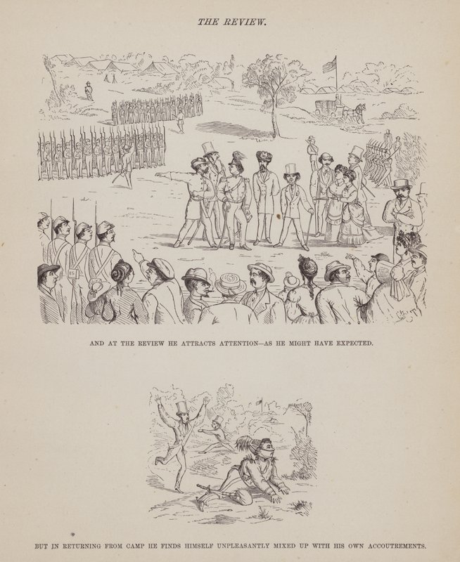 Página del Tour Americano de los Sres. Brown, Jones y Robinson de Richard Doyle