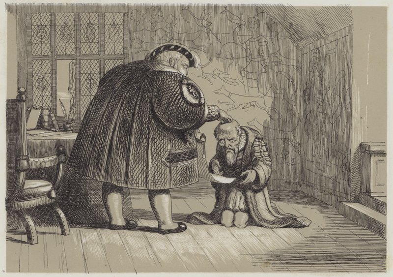 Recaudación de suministros en el reinado de Enrique VIII de Richard Doyle