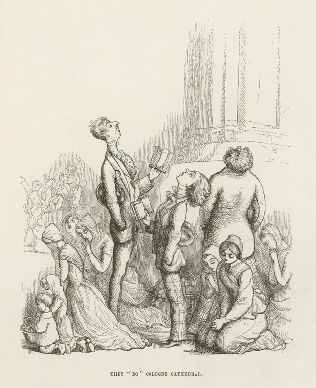 Ellos hacen la Catedral de Colonia de Richard Doyle