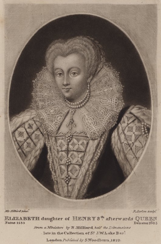 Reina Isabel I de Richard Earlom