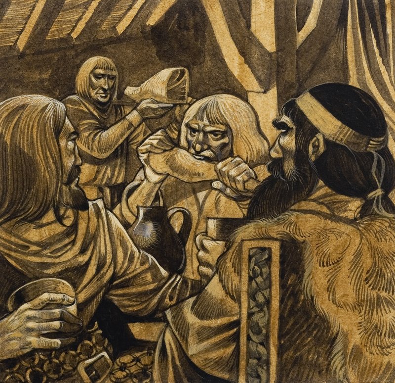 Balin avisa a Garlon de Richard Hook