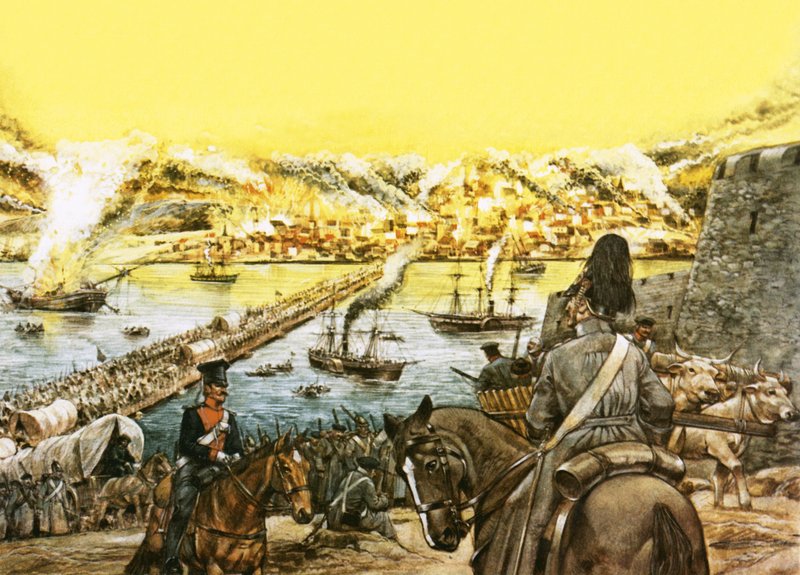 El sitio de Sebastopol de Richard Hook