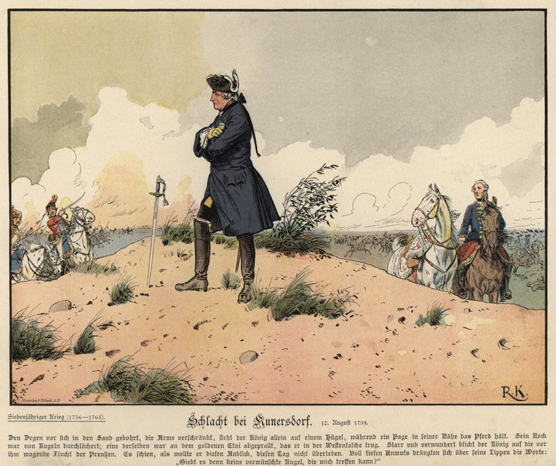 Batalla de Kunersdorf de Richard Knoetel