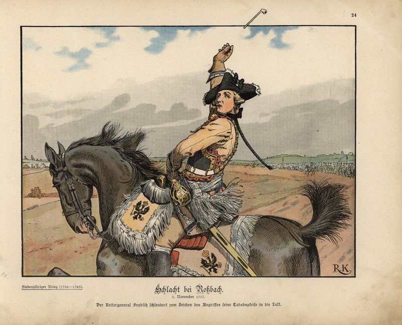 Batalla de Rossbach de Richard Knoetel