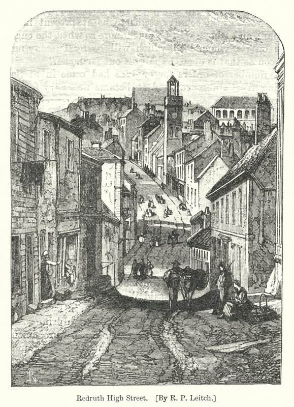 Calle Principal de Redruth de Richard Principal (after) Leitch