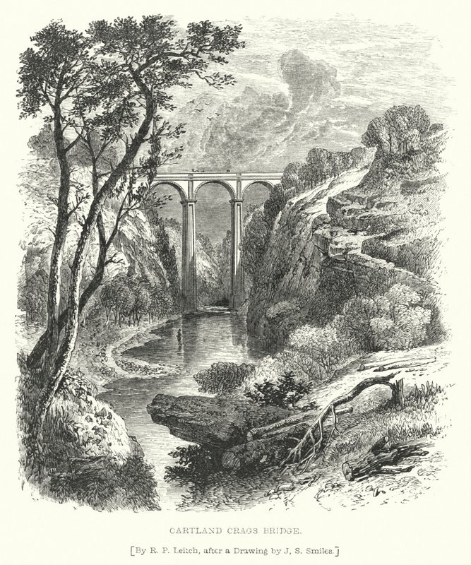 Puente de Cartland Crags de Richard Principal Leitch