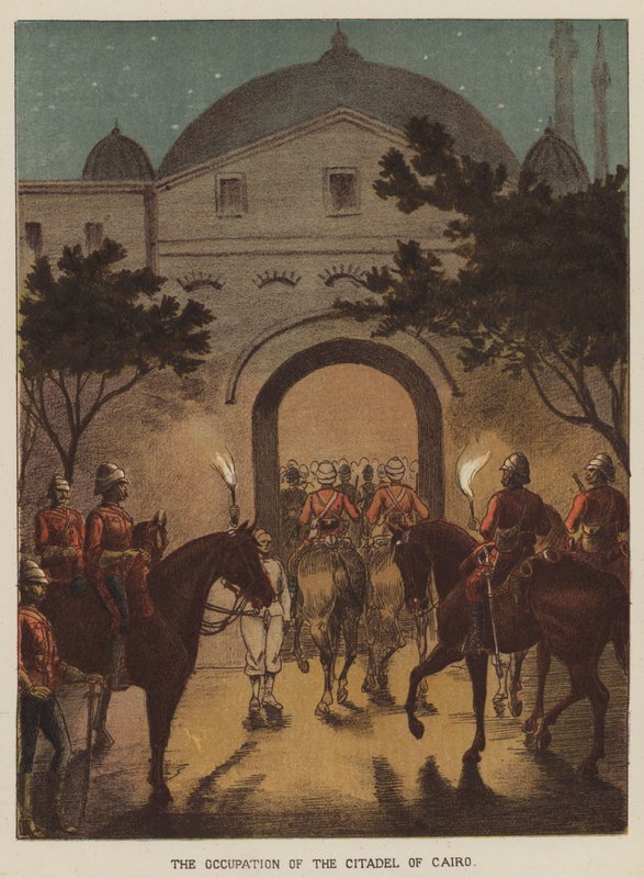 La ocupación de la Ciudadela de El Cairo de Richard Simkin
