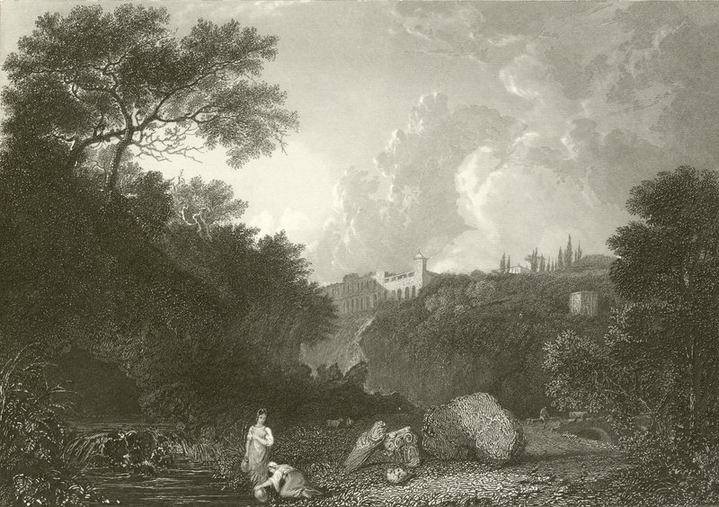 Villa de Mecenas en Tívoli de Richard Wilson