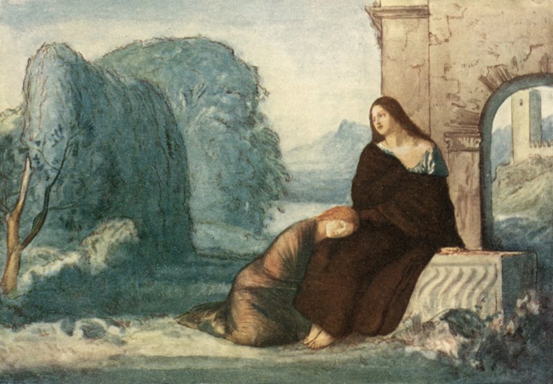La música, cuando las voces suaves mueren, vibra en la memoria de Robert Anning Bell