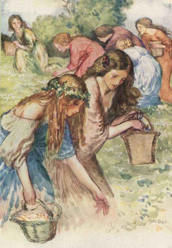 Prothalamion por Edmund Spenser de Robert Anning Bell
