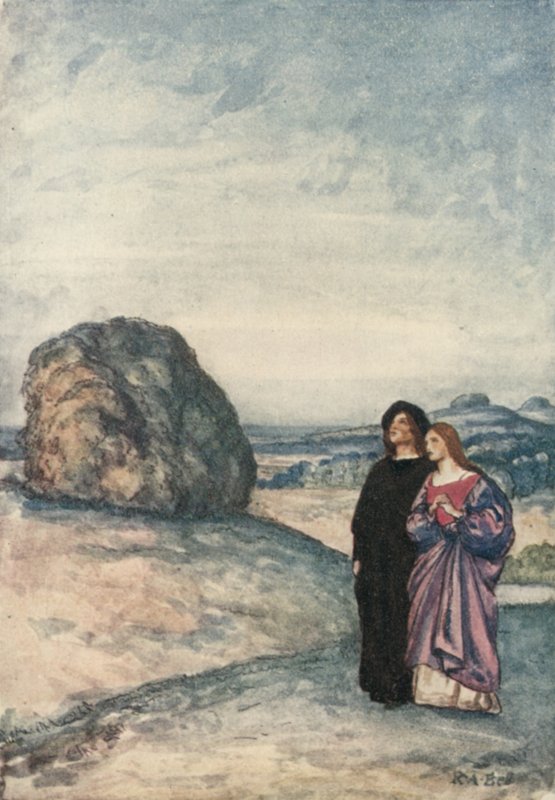 A una alondra por Percy Bysshe Shelley de Robert Anning Bell
