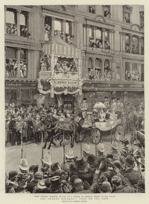 La Visita del Emperador Alemán a la Ciudad de Robert Barnes