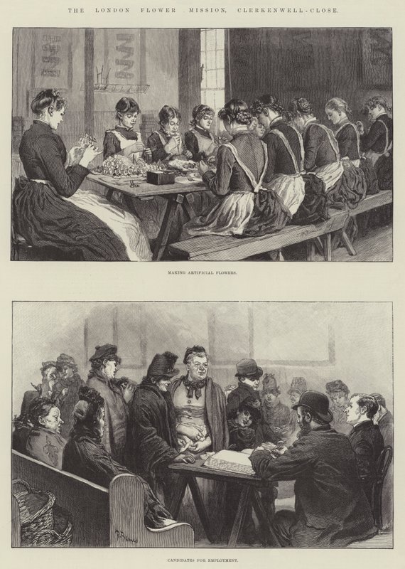 La Misión de Flores de Londres, Clerkenwell-Close de Robert Barnes