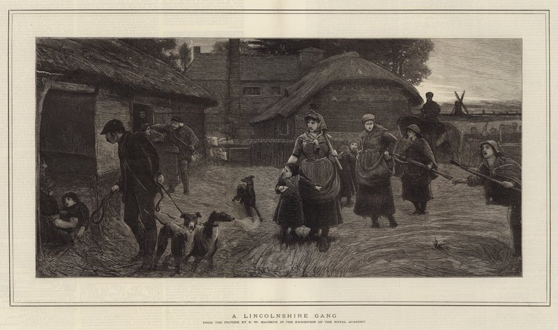 Una pandilla de Lincolnshire de Robert Walker Macbeth