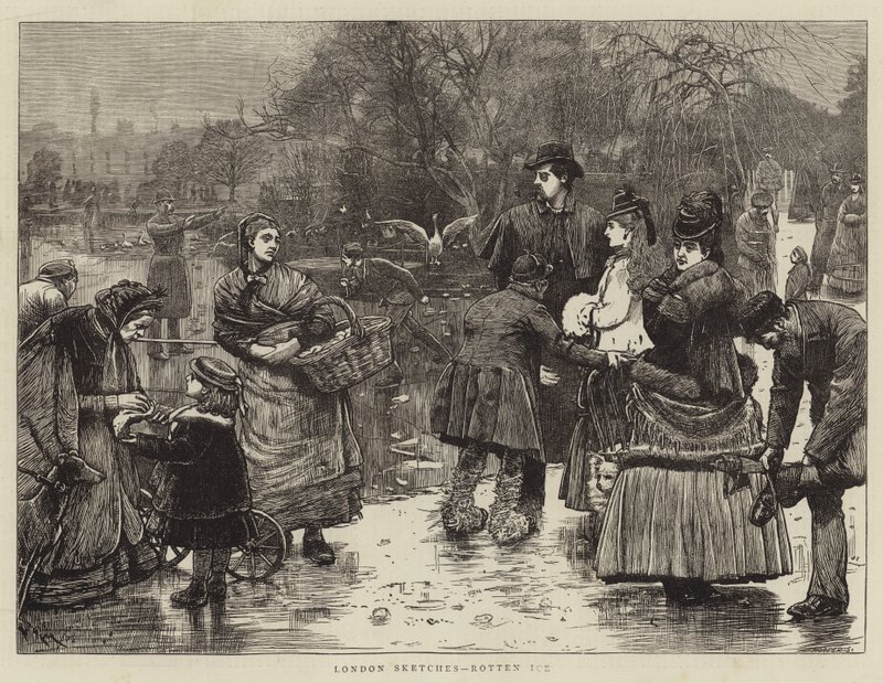 Bocetos de Londres, Hielo Podrido de Robert Walker Macbeth