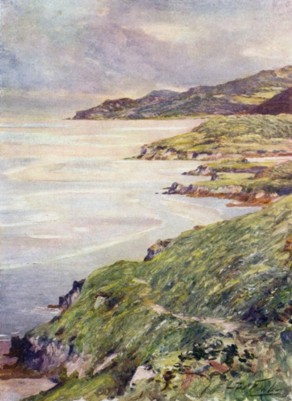Una costa solitaria, Estuario de Barmouth de Robert (after) Fowler