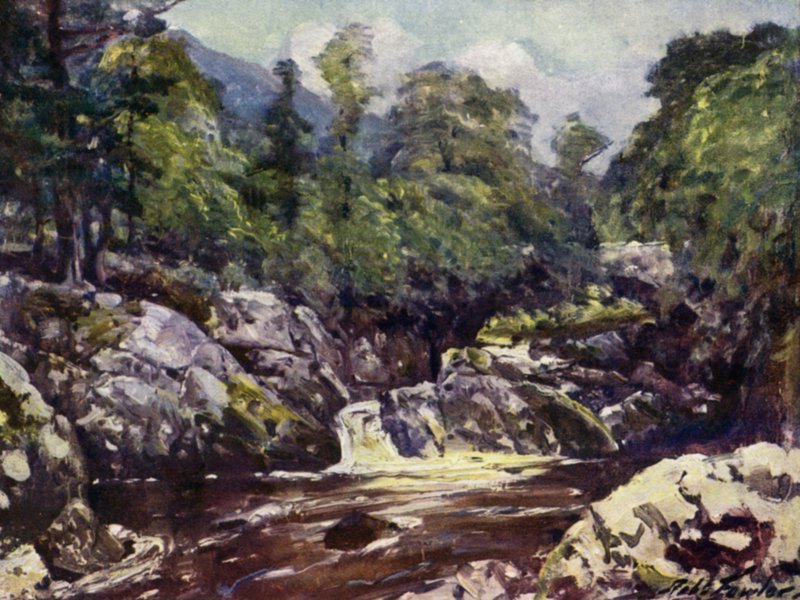 En el Valle de Lledr de Robert (after) Fowler