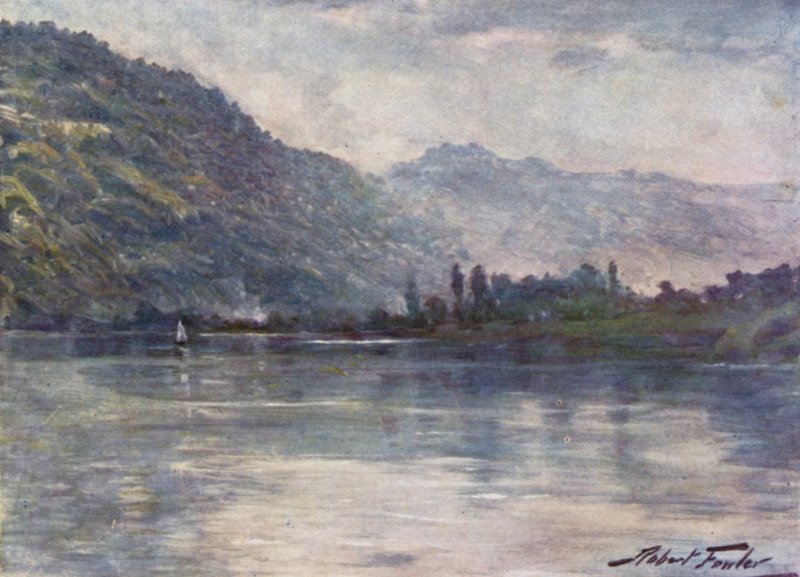 Niebla Matutina, cerca de Trefriw de Robert (after) Fowler