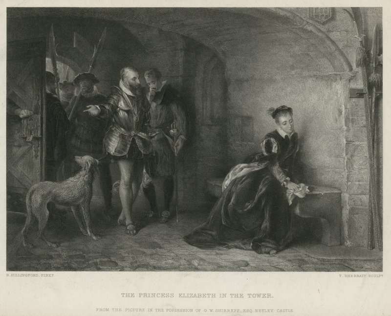 La Princesa Isabel en la Torre de Robert Alexander Hillingford