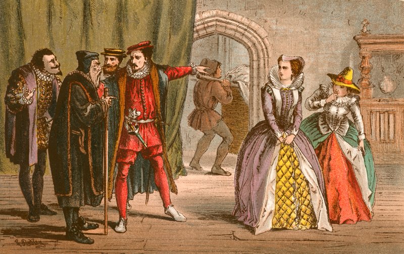 Las alegres comadres de Windsor de Robert Ambrose Dudley
