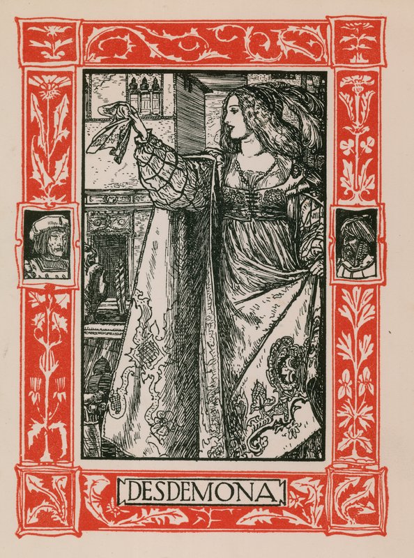 Desdémona, Otelo de Robert Anning Bell