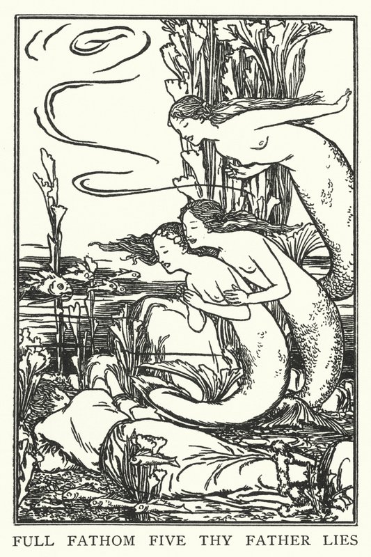 A cinco brazas de profundidad yace tu padre de Robert Anning Bell