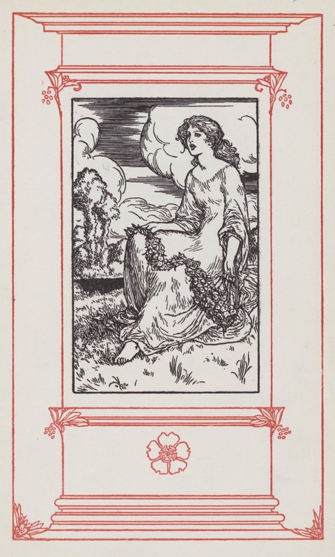 Ilustración para English Lyrics de Robert Anning Bell