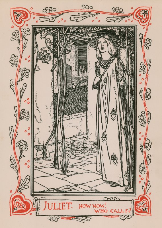 Julieta, Romeo y Julieta de Robert Anning Bell