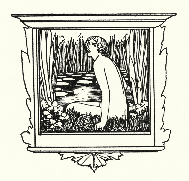 Shelley Oda al viento del oeste (litografía) de Robert Anning Bell