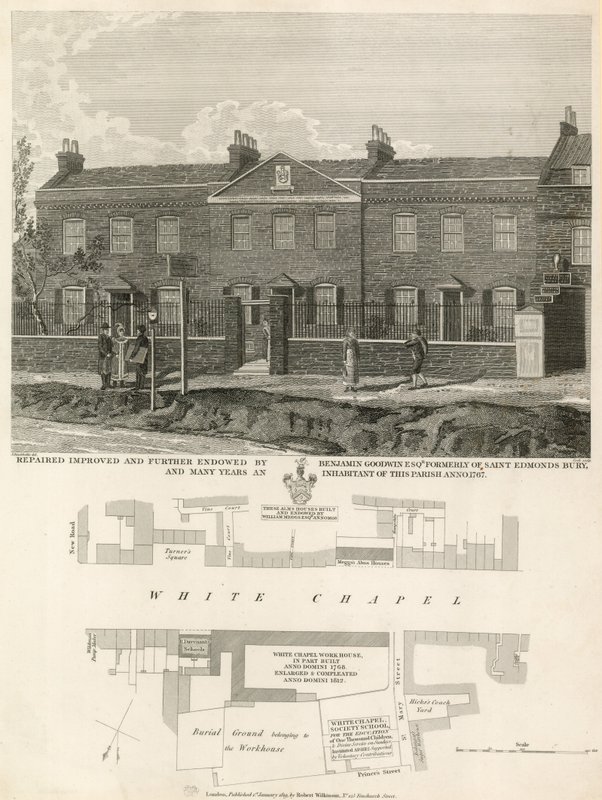 Escuela de la Sociedad de Whitechapel, Londres de Robert Blemell Schnebbelie