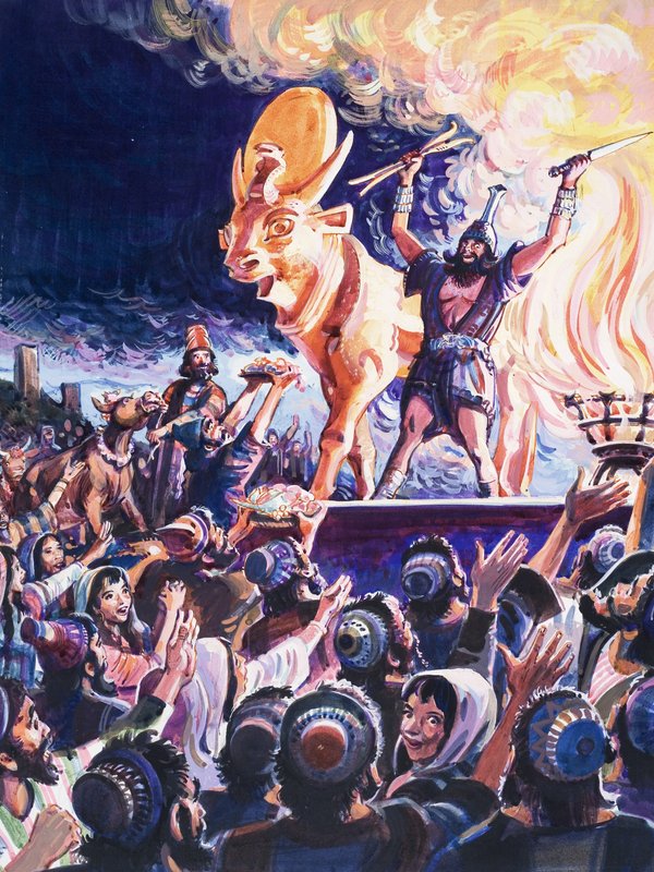 Adoración de dioses falsos de Robert Forrest