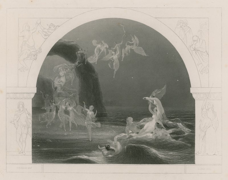 ¡Ven a estas arenas amarillas!, Tempestad de Robert Huskisson