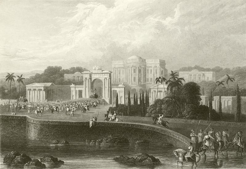 La Residencia Británica en Hyderabad de Robert Melville Grindlay