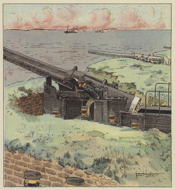 Defensas japonesas de los pasos del mar interior de Robert Salles