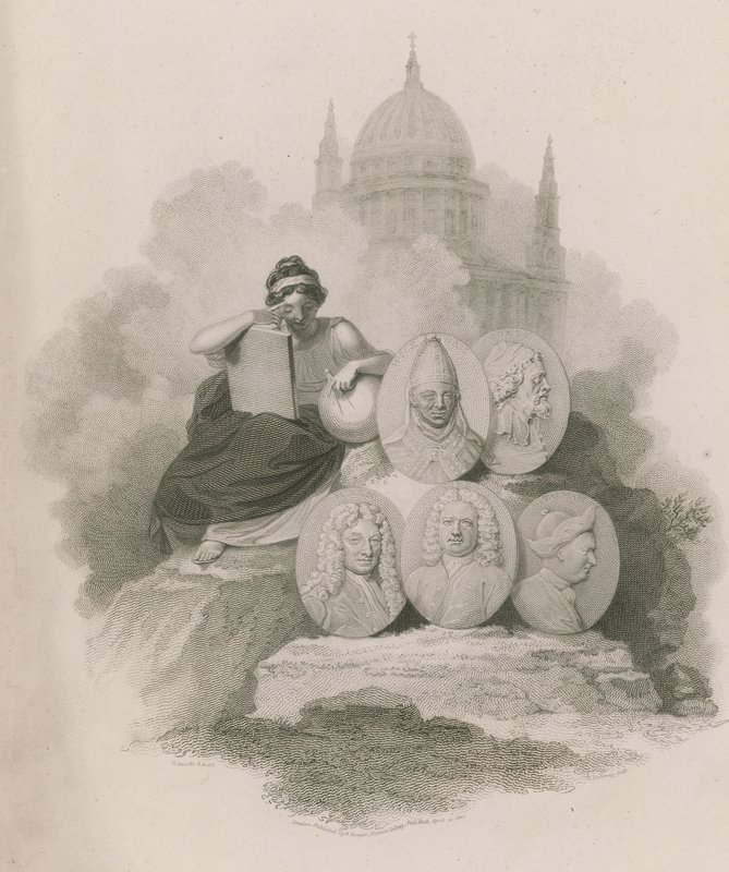 Silueta de la cúpula de San Pablo de Robert Smirke