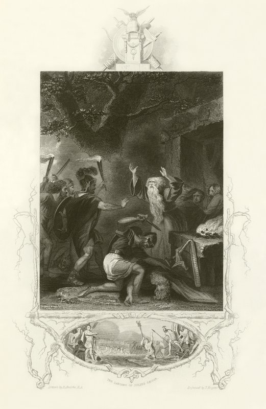 La masacre de los druidas de Robert Smirke