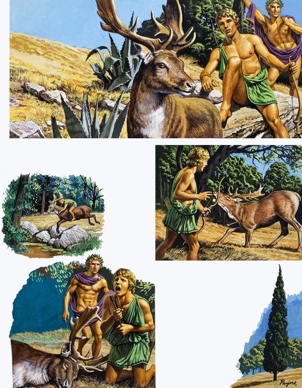 Leyendas de la Antigua Grecia: El árbol del dolor de Roger Payne