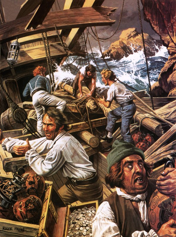 Pérdida de la colección de jarrones griegos de Sir William Hamilton de Roger Payne